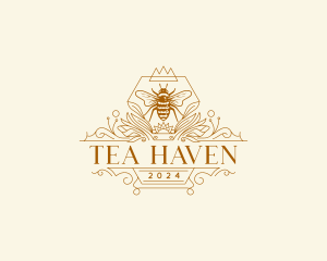 Eco Honey Bee  logo design