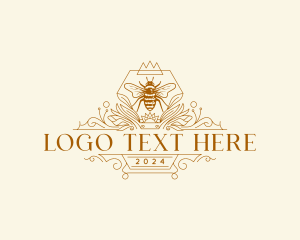 Eco Honey Bee  Logo