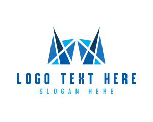 Precious Gem - Abstract Firm Letter W logo design