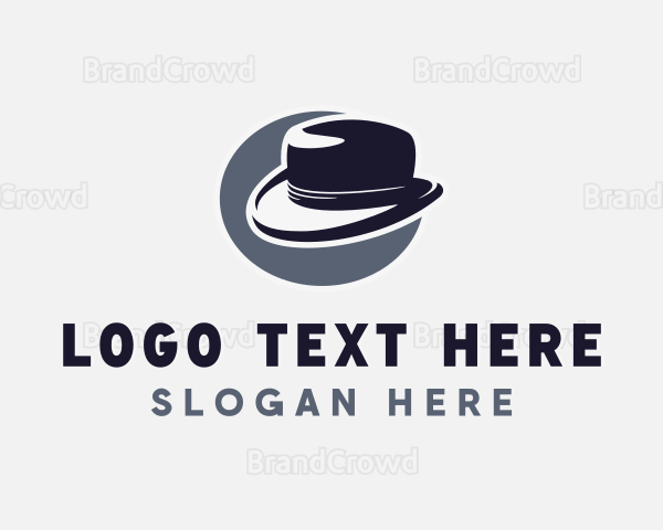 Fedora Hat Fashion Logo