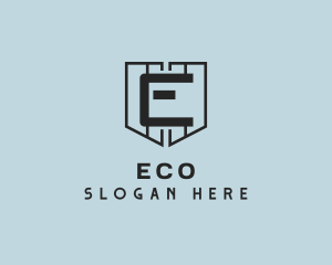 Business Firm Letter E logo design