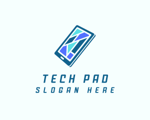 Modern Mobile Tablet logo design