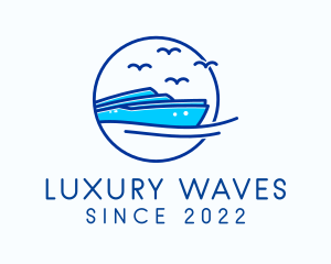 Yacht - Vacation Yacht Travel logo design