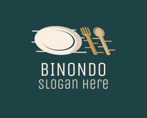 Plate Fork Spoon Logo