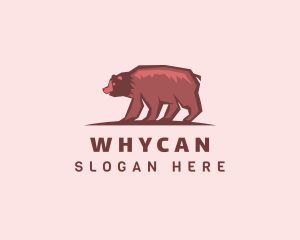 Wildlife Bear Animal Logo