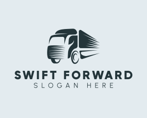 Forwarder - Automotive Truck Transport logo design