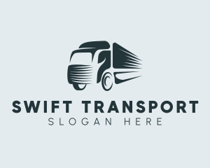 Automotive Truck Transport logo design