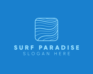 Surf Wave Company logo design