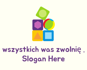 Preschool Toy Blocks Logo