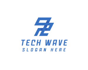 4g - Tech Software Letter ZP logo design