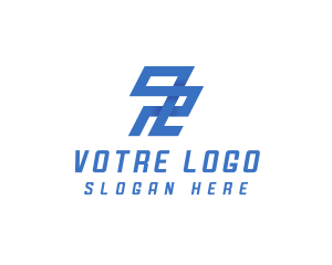 Shape - Tech Software Letter ZP logo design
