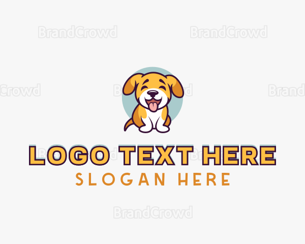 Puppy Pet Dog Logo