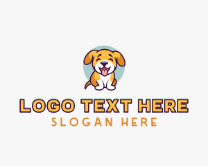 Greyhound - Puppy Pet Dog logo design