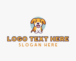 Daschund - Puppy Pet Dog logo design