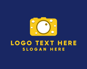 Vlogger - Cheese Camera Studio logo design