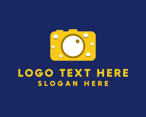 White And Yellow - Cheese Camera Studio logo design