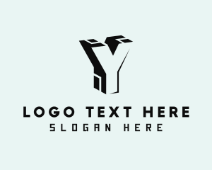 Letter Y - 3D Tech Innovation logo design