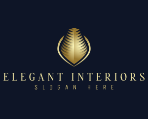 Elegant Residential Building logo design