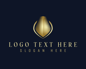 Expensive - Elegant Residential Building logo design