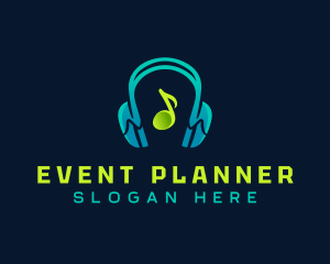 Entertainment - Music Headphones Studio logo design