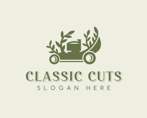 Backyard Lawn Mowing logo design