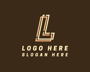 Professional Company Business Letter L logo design