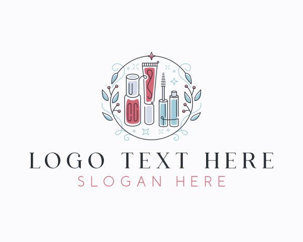 Mascara - Styling Cosmetics Beauty logo design