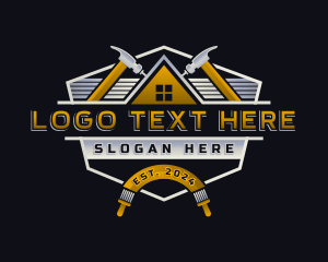 Hammer - Carpentry Industrial Builder logo design