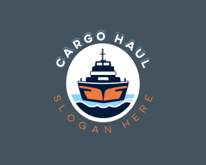 Cruise Ship Travel logo design