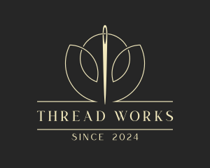 Stitching Thread Tailor logo design