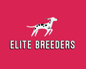 Dalmatian Pet Dog logo design