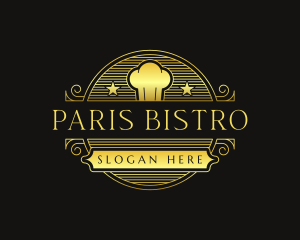 Restaurant Chef Toque logo design