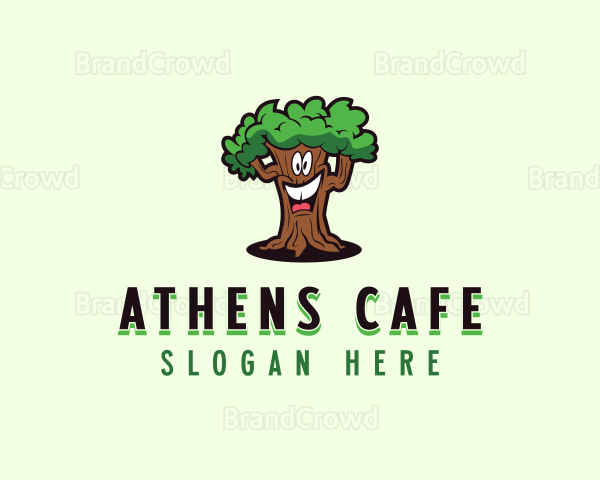 Environmental Garden Tree Logo