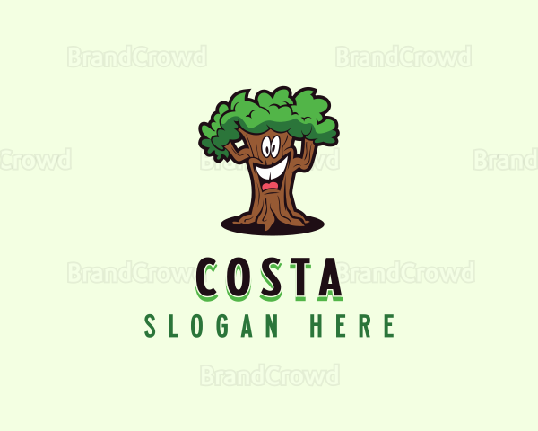 Environmental Garden Tree Logo