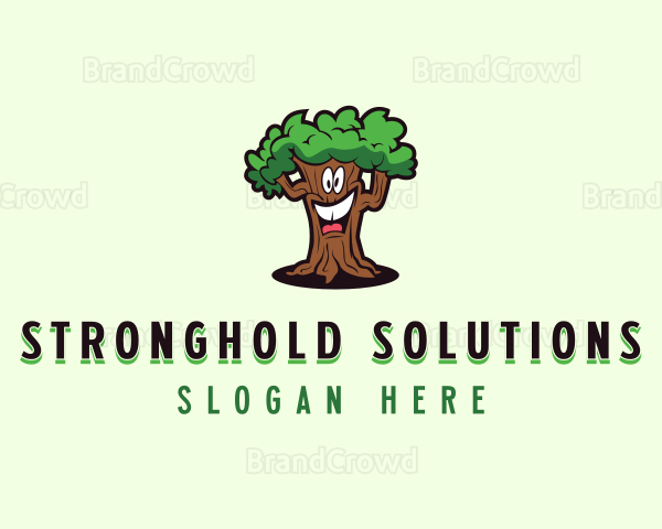 Environmental Garden Tree Logo