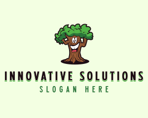 Environmental Garden Tree Logo