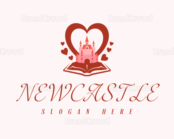 Fairytale Castle Heart Logo