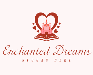 Fairytale - Fairytale Castle Heart logo design