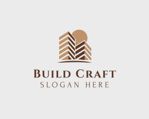 Two Tower Building logo design