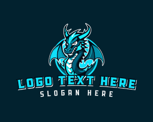 Dragon Beast Gamer logo design