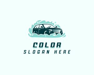 Car Wash - Vehicle SUV Detailing logo design