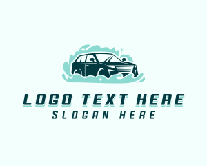 Cleaner - Vehicle SUV Detailing logo design