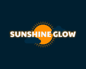 Sunlight - Sun Clouds Glow Business logo design