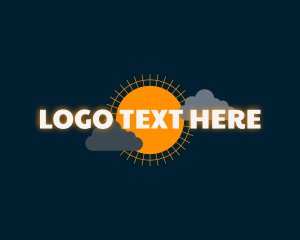 Glow - Sun Clouds Glow Business logo design