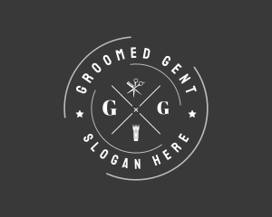 Groom - Barbershop Beauty Salon logo design