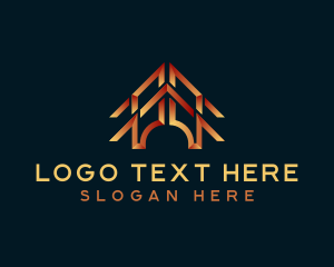 Construction - House Roofing Maintenance logo design