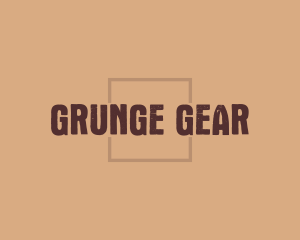 Grunge - Rustic Grunge Apparel logo design