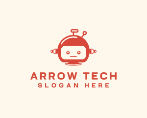 Tech Boy Robot logo design