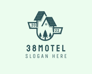 Pine Forest Housing Property logo design