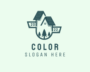 Pine Forest Housing Property logo design